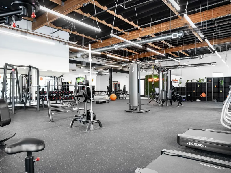 Equipment floor at the Citrus Valley clinic